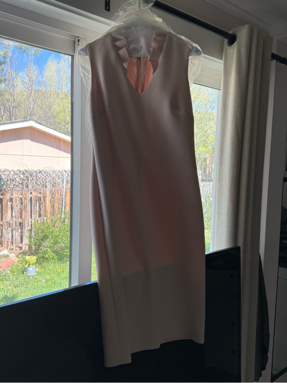 Calvin Klein Soft Pink Midi Dress